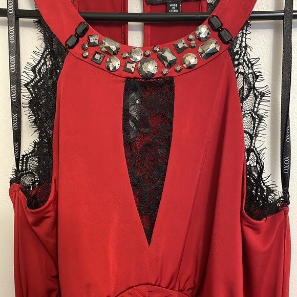 WOMENS XOXO SLIM DRESS TANK TOP - Picture 3 of 6